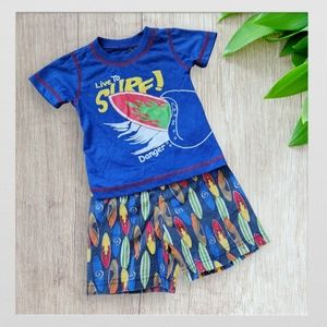 Vintage! Blue Surf Outfit, Kid's 6-9M